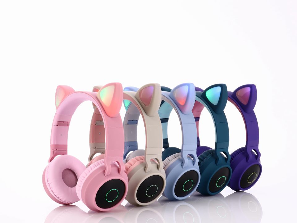 Audífonos cat ears