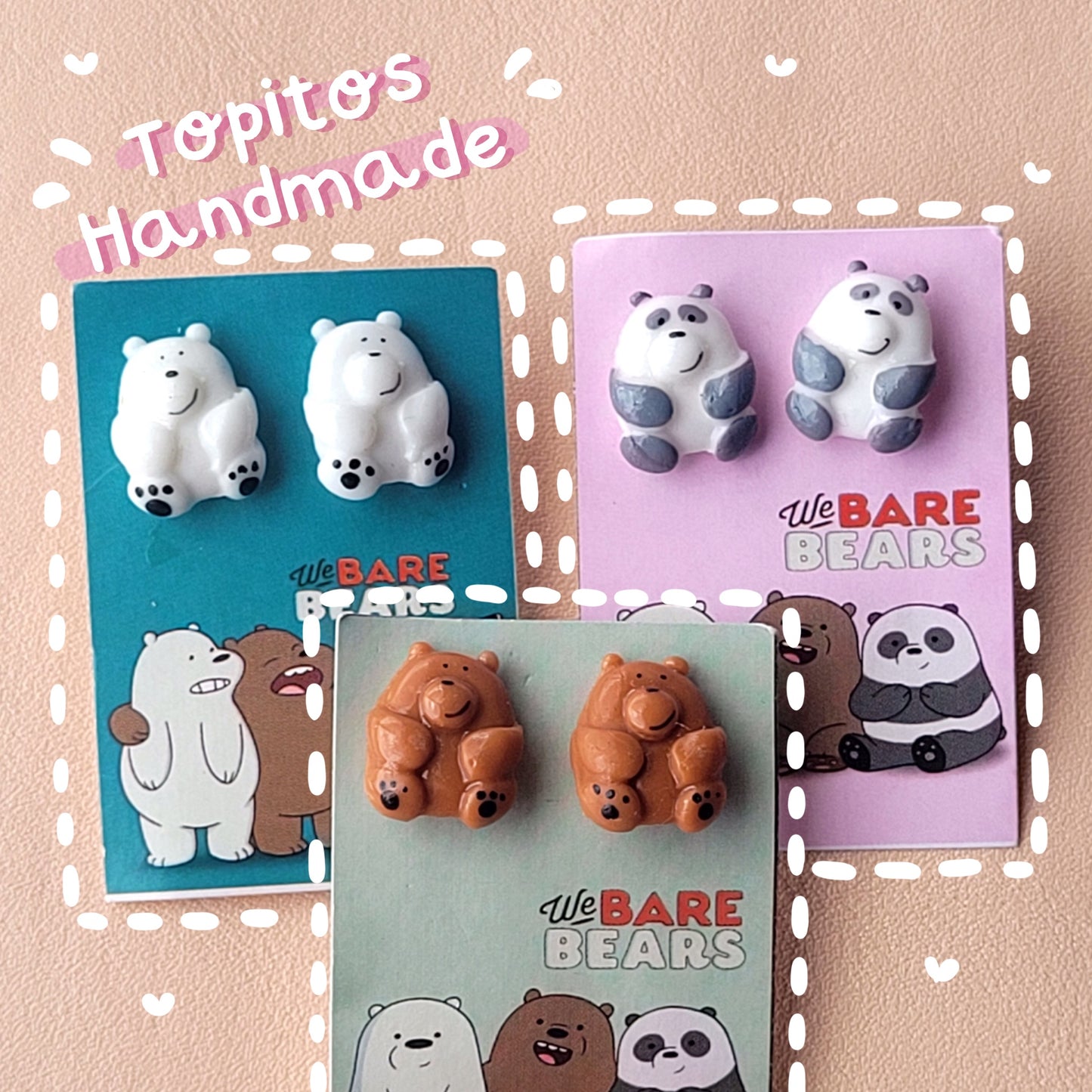 Aretes handmade escandalosos