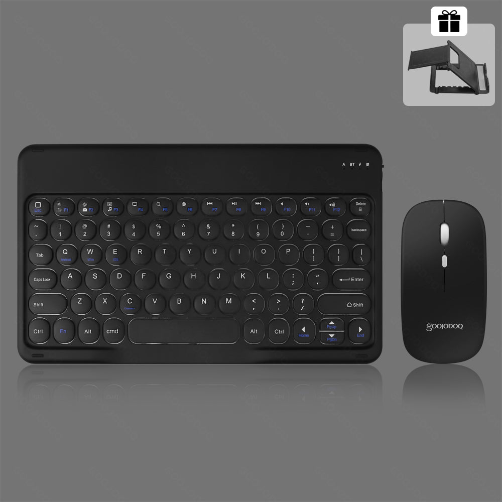 Teclado inalámbrico cute + mouse