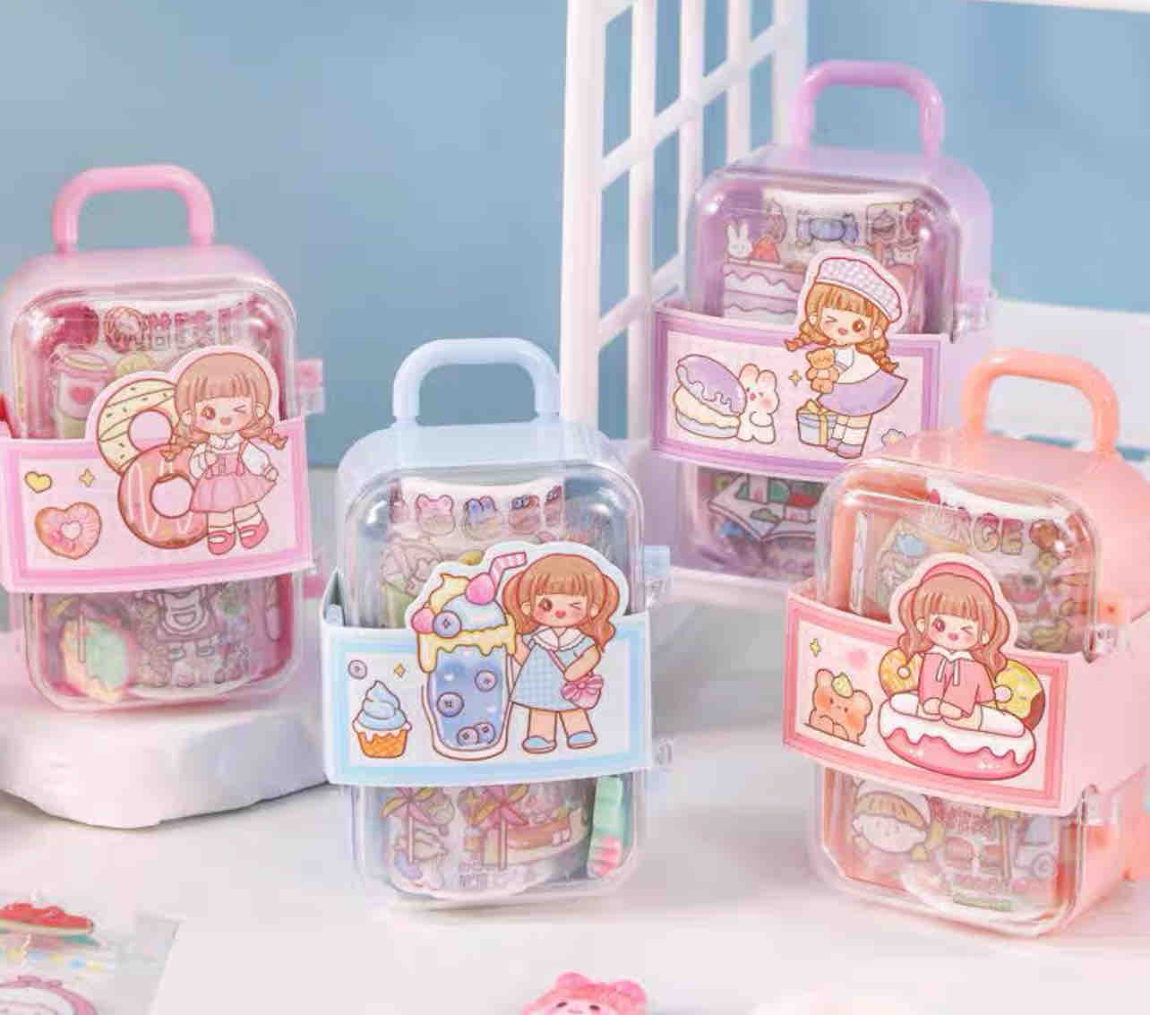 Set washitape travel bag