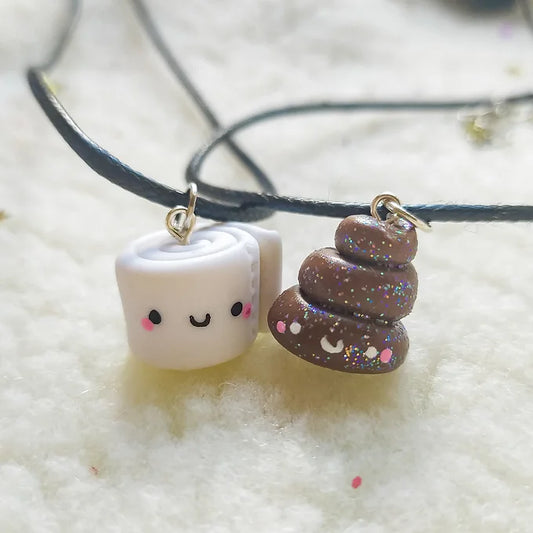 Collares de pareja cute poo