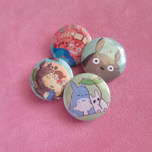Mini botones colección Totoro