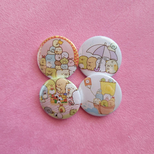 Mini botones colección Sumikko