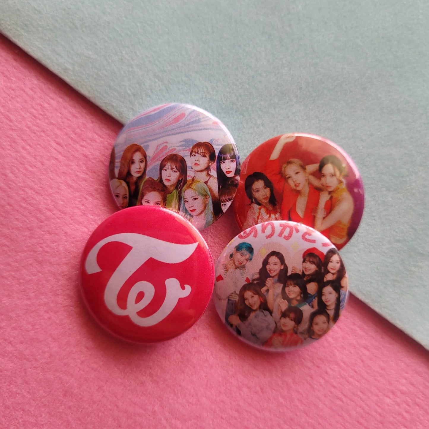 Mini botones colección kpop