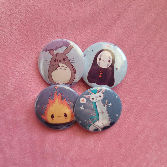 Mini botones colección Ghibli sweet